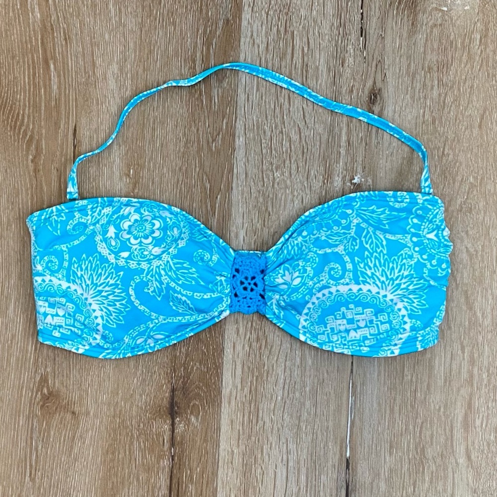 O’Neill Blue Bandeau Swimsuit Top